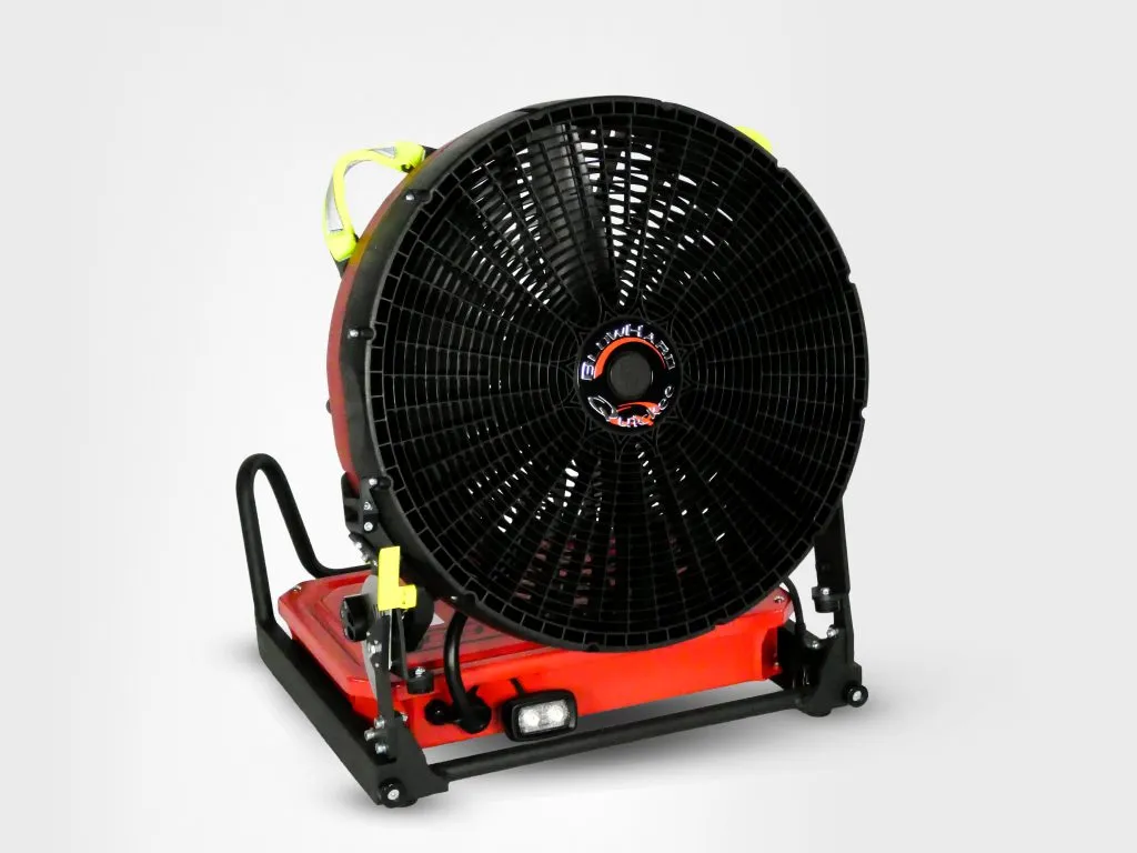 Quickee 20 Inch – High-Capacity Tactical Ventilation Fan for Military Operations, Aircraft Ground Support and Rapid Deployment in Large-Scale Field Environments.