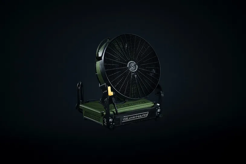 BlowHard Squirt 17 Inch – Ultra-Lightweight Compact Tactical Ventilation System for Police and Military Rapid Response Operations.