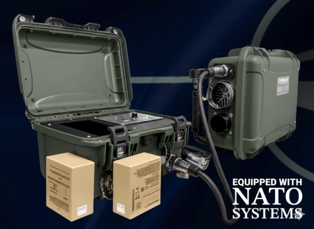 CanHeat by EuroHeater – NATO Multifuel Tactical Heating System for Military Operations, Forward Operating Bases and Extreme Climate Deployments with NATO Fuel Compatibility.