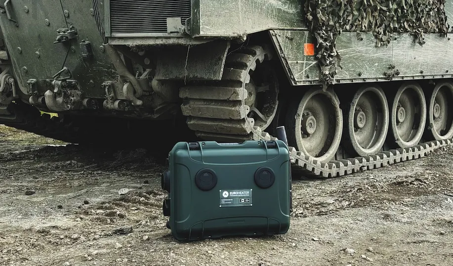 EuroHeater 4D 4KW – Tactical Diesel Heating System for Military Operations, Forward Operating Bases and Extreme Climate Deployments.