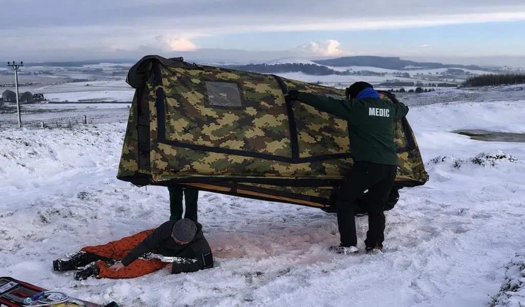 Rigloo Defender – Protective Tactical Shelter Systems for Hypothermia Prevention, Military Field Operations and Extreme Climate Deployments.