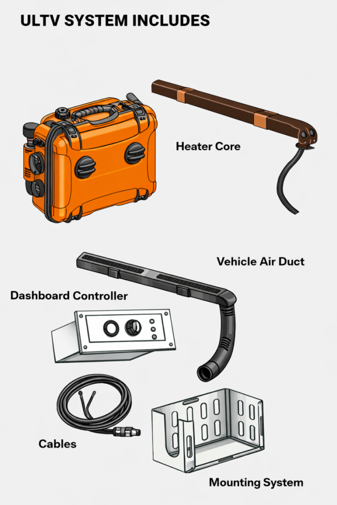 EuroHeater & ULTV – Tactical Heating Integration for Military Light Tactical Vehicles Supporting High-Mobility Operations in Extreme Conditions