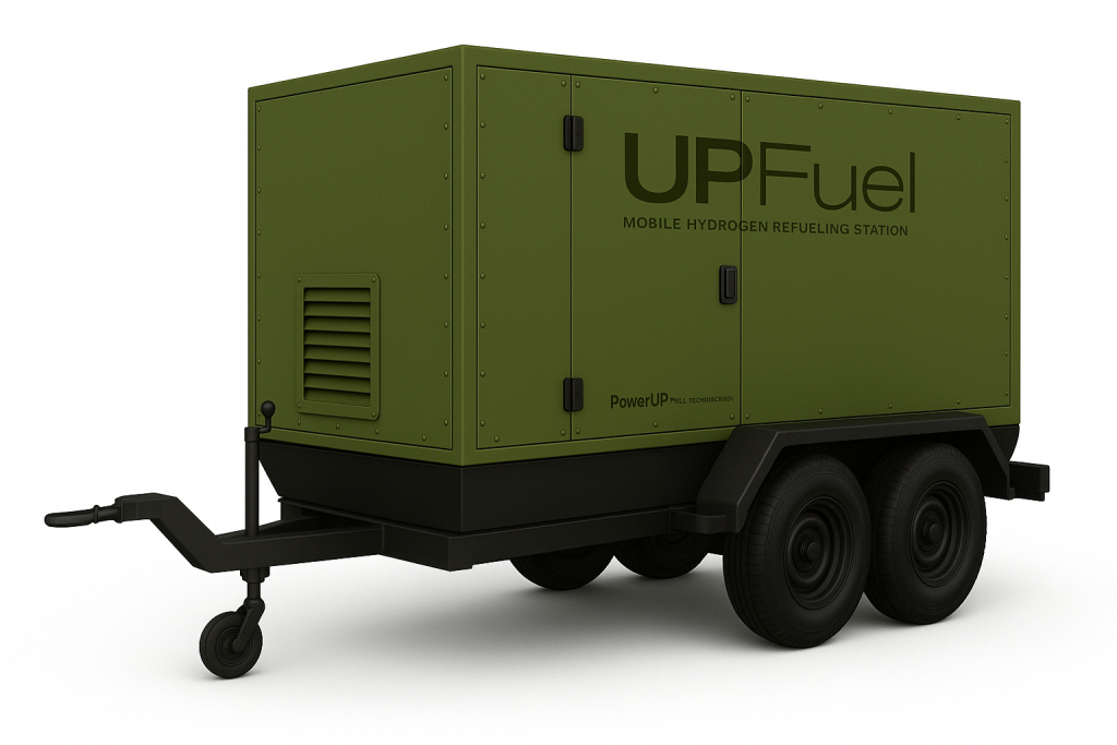 PowerUP UPFuel – Tactical Hydrogen Production Systems for Military Energy Autonomy and Expeditionary Operations.